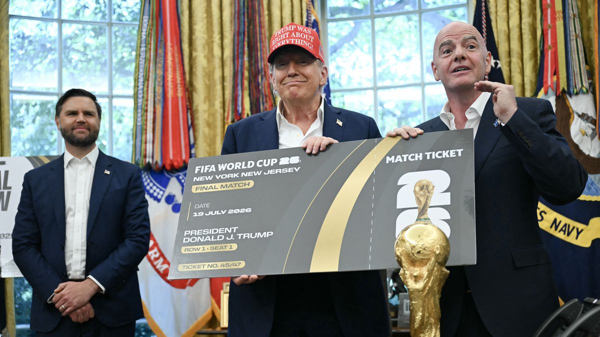Trump anuncia que el sorteo del Mundial de Fútbol 2026 será en Washington en diciembre