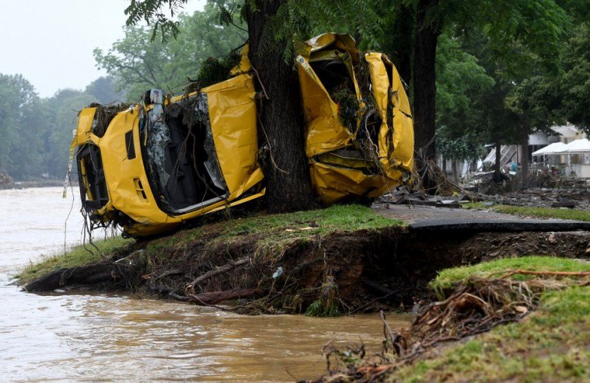 En el mes de julio y agosto, se han registrado una creciente ola de inundaciones en países de Europa, entre ellos Alemania y Turquía. AFP