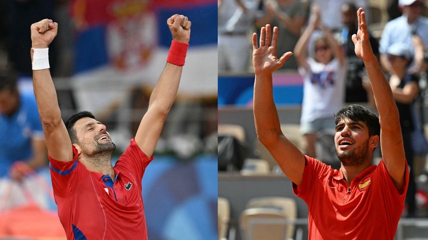 Djokovic y Alcaraz se enfrentarán en duelo por el oro olímpico