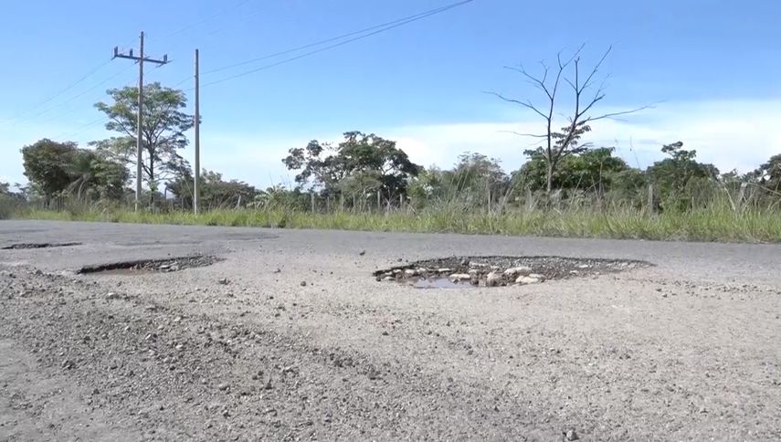 El representante del corregimiento de Caldera