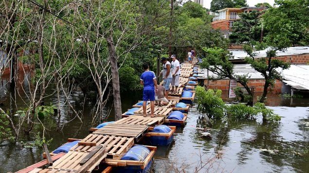 Panamá se solidariza con Paraguay tras estragos por inundaciones