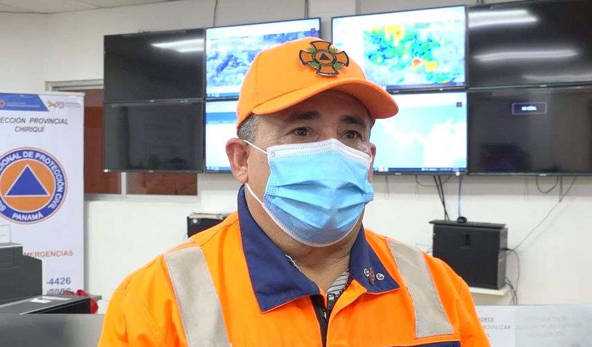 El SINAPROC emitió prevención por lluvias en las próximas horas en Chiriquí hasta el 3 de noviembre, por lo cual iniciaron un sistema de vigilancia.