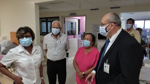 Ivette Berrio, ministra encargada del MINSA, indicó durante una gira de trabajo en Chiriquí, que el control de la pandemia por covid ha sido satisfactorio.