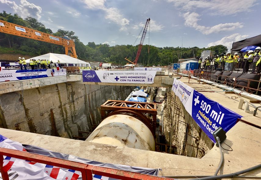 Tuneladora Panamá inicia construcción del tramo soterrado de Línea 3 del Metro
