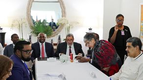 Presidentes de Venezuela y Guyana