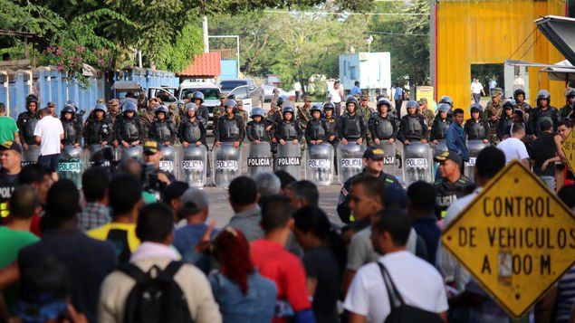 Ejército nicaragüense envía un batallón de relevo a frontera con Costa Rica