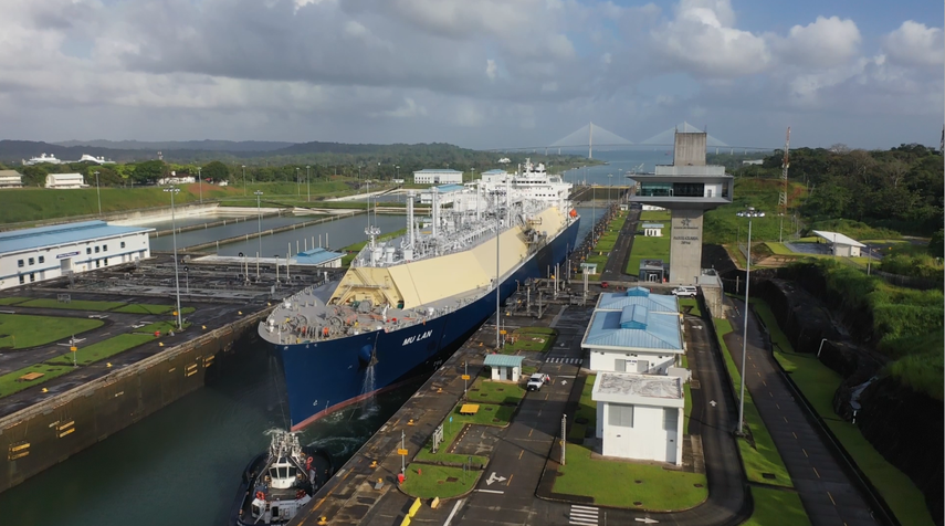 Canal de Panamá.