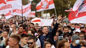 Nueva gran manifestación contra Lukashenko en Bielorrusia