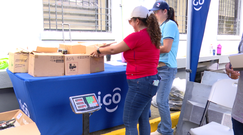 TIGO Panamá realiza Jornada de recolección.