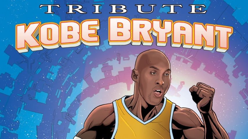 Vida de la leyenda del baloncesto Kobe Bryant quedará plasmada en un cómic