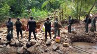 La acción contra la minería ilegal se dió durante un operativo de patrullaje preventivo realizado en el Corredor de Los Pobres, corregimiento de Pedregal, distrito de Panamá.