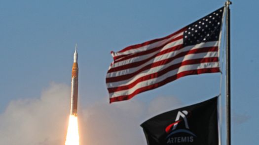 La NASA realizó histórico lanzamiento. AFP