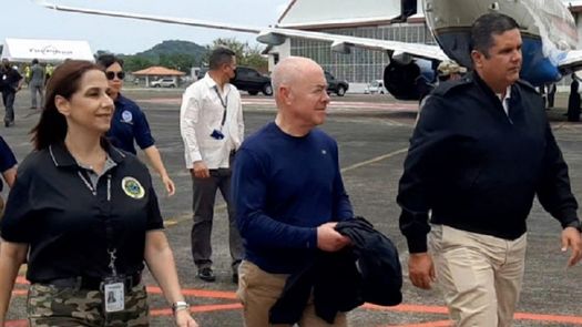 Panamá recibe al secretario de Seguridad Nacional de EE.UU