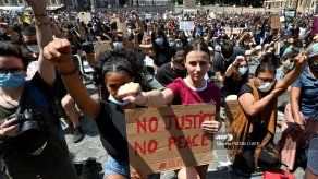 La ola de manifestaciones antirracistas llega a España e Italia