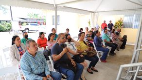 Miembros de la Asociación de No Videntes y personas con discapacidad recibieron un local remodelado en El Tejar de Alanje y donde además se desarrollaron nuevas construcciones por parte del SENADIS.