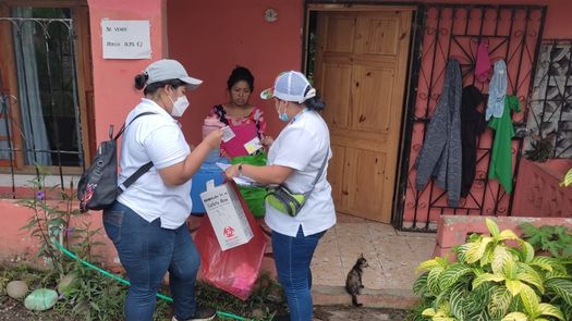 Gladys Novoa, directora regional de Salud indicó que las dosis de la Semana de vacunación de las Américas se ha colocado a adultos y niños que han sido captados en las visitas casa a casa en Chiriquí.