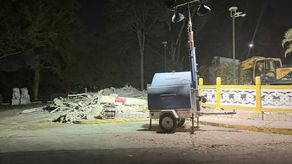 El monumento desapareció de la vista tras intervención de cuadrillas de la Alcaldía de Arraiján.