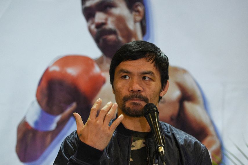 Manny Pacquiao conocido en el mundo del boxeo