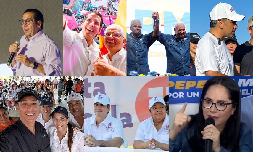 Candidatos presidenciales lanzan sus promesas electorales