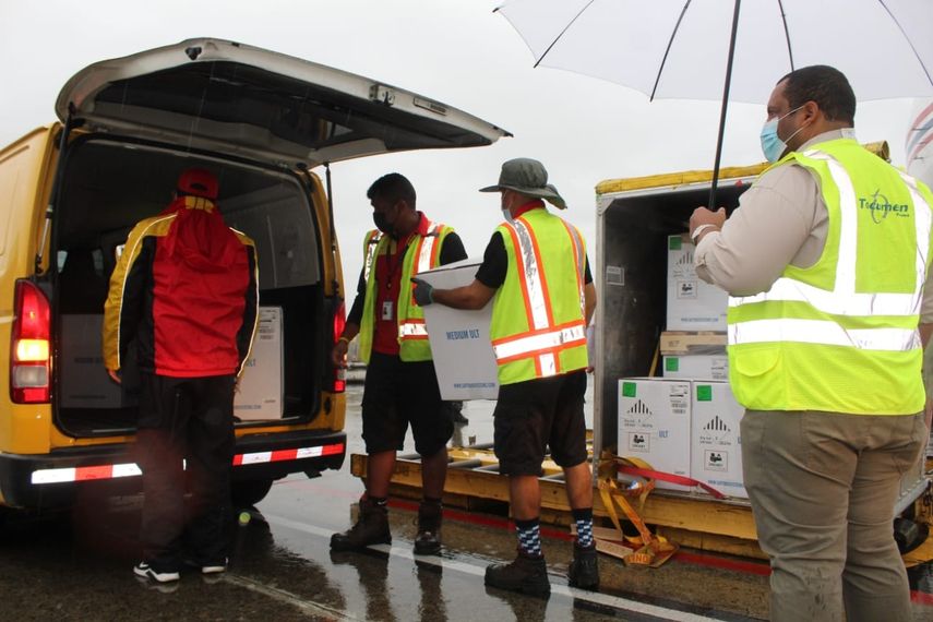 Panamá recibe cuadragésimo quinto embarque de vacunas Pfizer