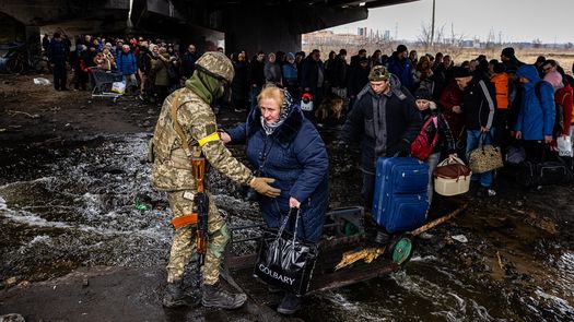 Hay más de ocho millones de desplazados internos por la guerra en Ucrania