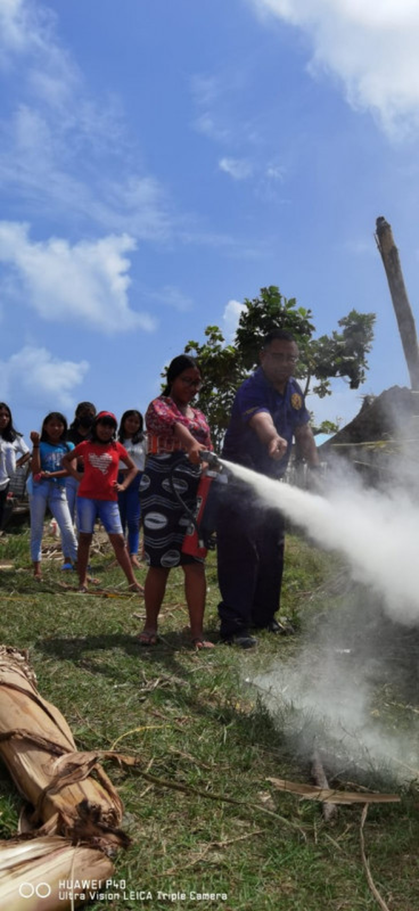 Gunas reciben capacitación en prevención de incendios