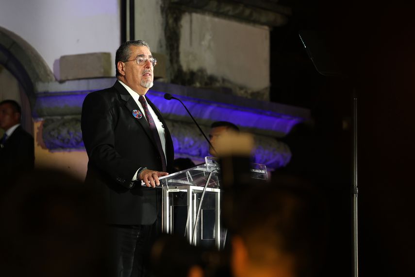 El presidente de Guatemala