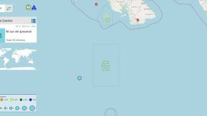 Reportan sismo de 5.5 registrado en el Pacífico panameño