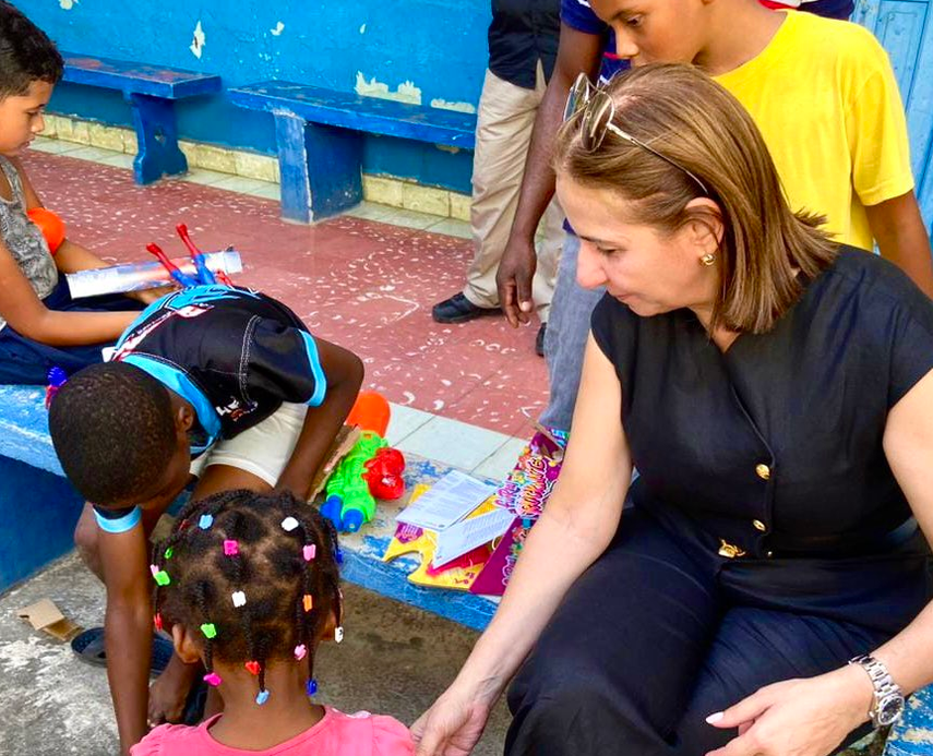 El SNM, realiz&oacute; una donaci&oacute;n en el Hogar de La Medalla Milagrosa, que ha servido de refugio a ni&ntilde;os migrantes que resultaron heridos en el accidente de Gualaca.