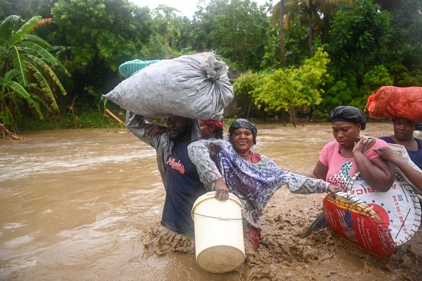 Haití es nuevamente azotado por las condiciones del clima