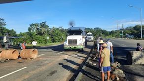 Dirigentes comarcales del oriente de Chiriquí aprobaron un pase humanitario para el transporte de combustible, alimentos y medicamentos hacia el occidente chiricano.