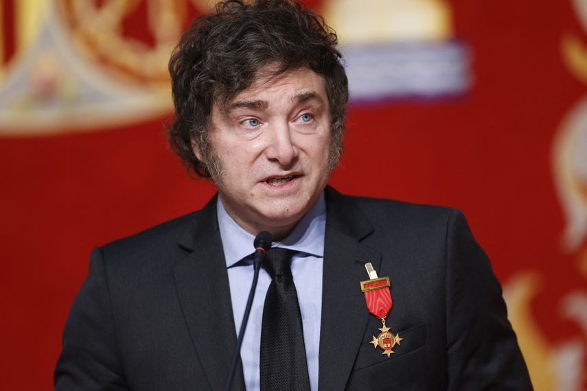 Javier Milei: Probablemente me den el premio Nobel de Economía