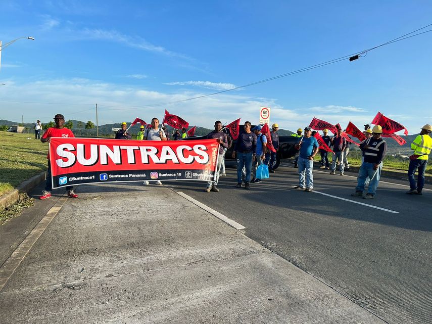 Suntracs inicia jornada de protestas a nivel nacional