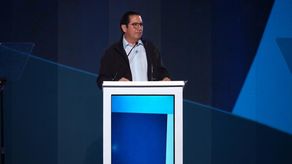 Martín Torrijos envió un mensaje a los presentes en el Centro de Convenciones Megapolis.