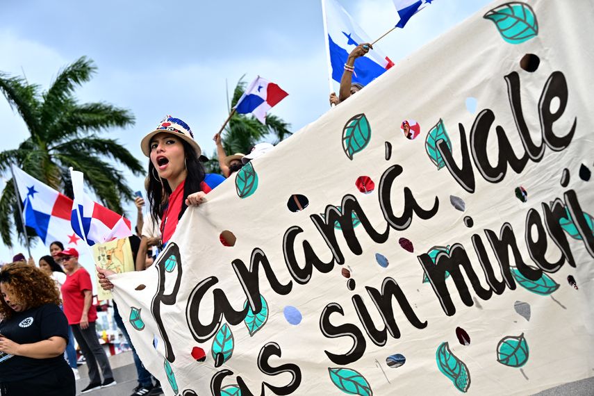 Panamá: Manifestantes exigen frenar conversaciones con Minera Panamá