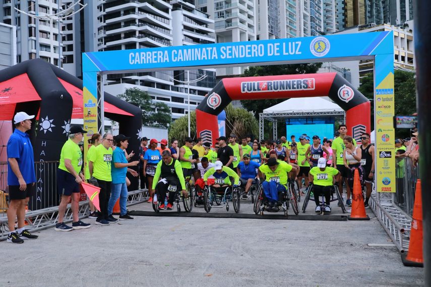 Panamá reafirma compromiso con la inclusión con XXII Carrera Caminata Sendero de Luz