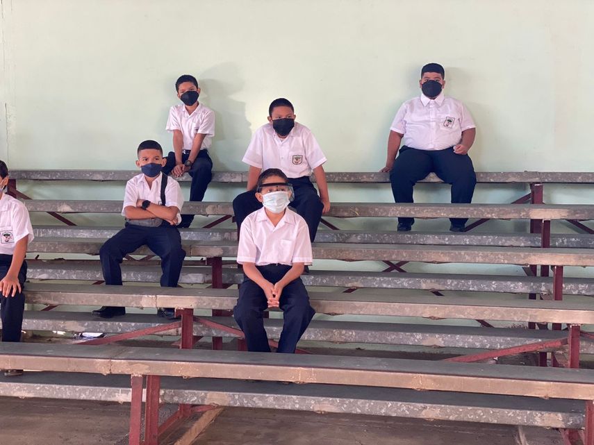 Unos 111 mil estudiantes iniciaron el año escolar 2022 de forma presencial en Chiriquí en sus diversos centros educativos.