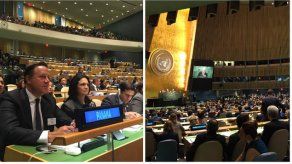 Varela y de Saint Malo participan en la cumbre de la ONU sobre refugiados y migrantes