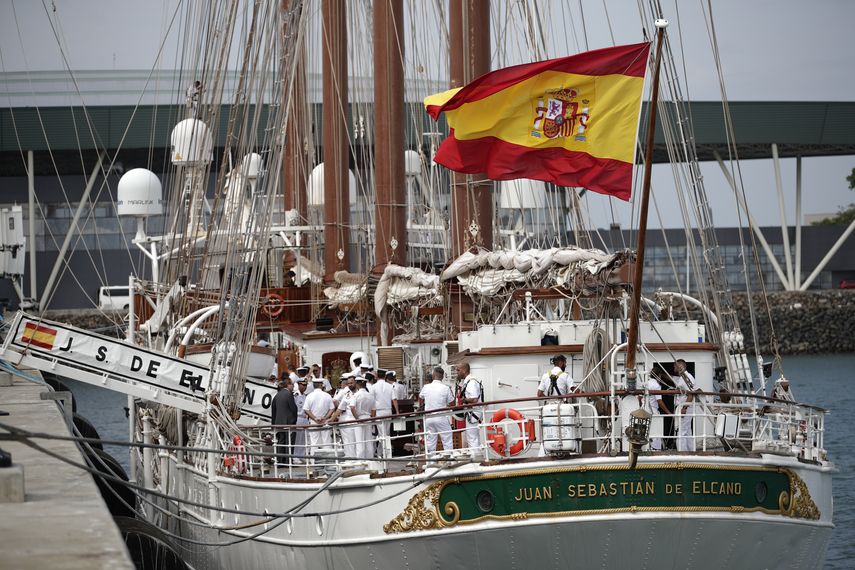 Buque español Juan Sebastián de Elcano llega a Panamá para estrechar lazos
