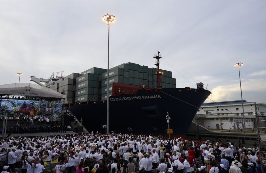 Canal de Panamá celebra 9 años de su ampliación con alza del 30 % en los tránsitos