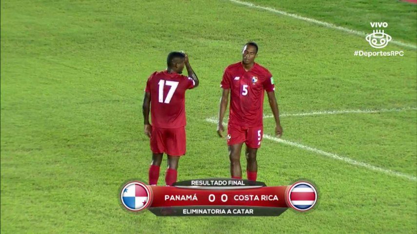 Panamá no logra vencer a Costa Rica