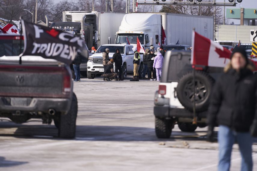 Canadá: Policía desalojará a protestantes anticovid