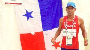 Jorge Castelblanco en maratón olímpica de Tokio 2020. Cortesía/Comité Olímpico de Panamá.&nbsp;