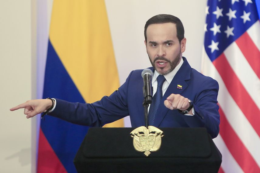 El presidente colombiano
