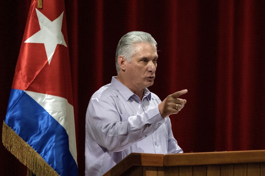 Cuba: Presidente acusa a Estados Unidos de la crisis en el país