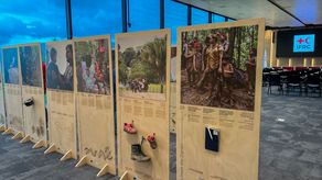 Cruz Roja homenajea con una muestra a migrantes que cruzan la peligrosa selva del Darién