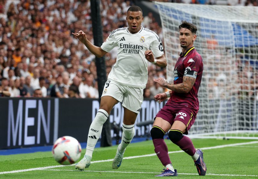 Real Madrid le ganó al Valladolid. AFP