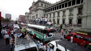 Protestan en Guatemala contra la corrupción e impunidad