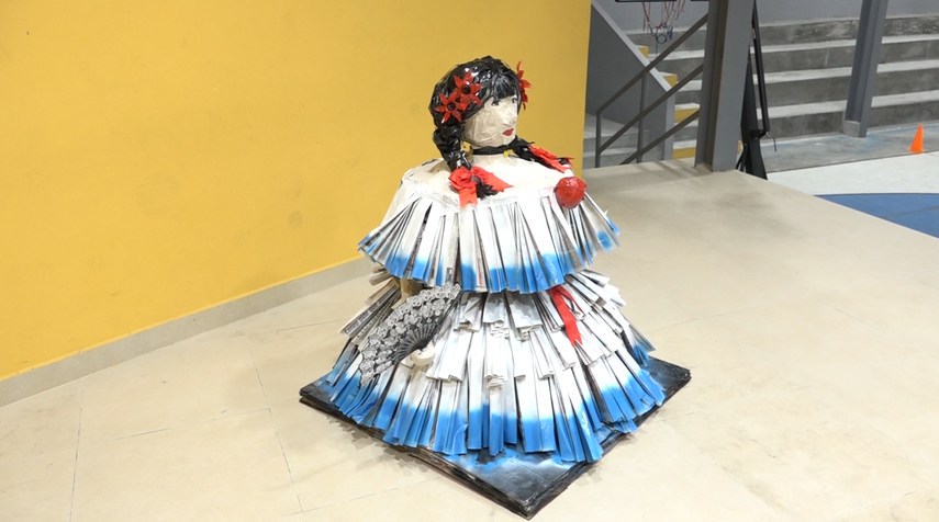 Estudiantes crean escultura “Madre Tierra Panameña”