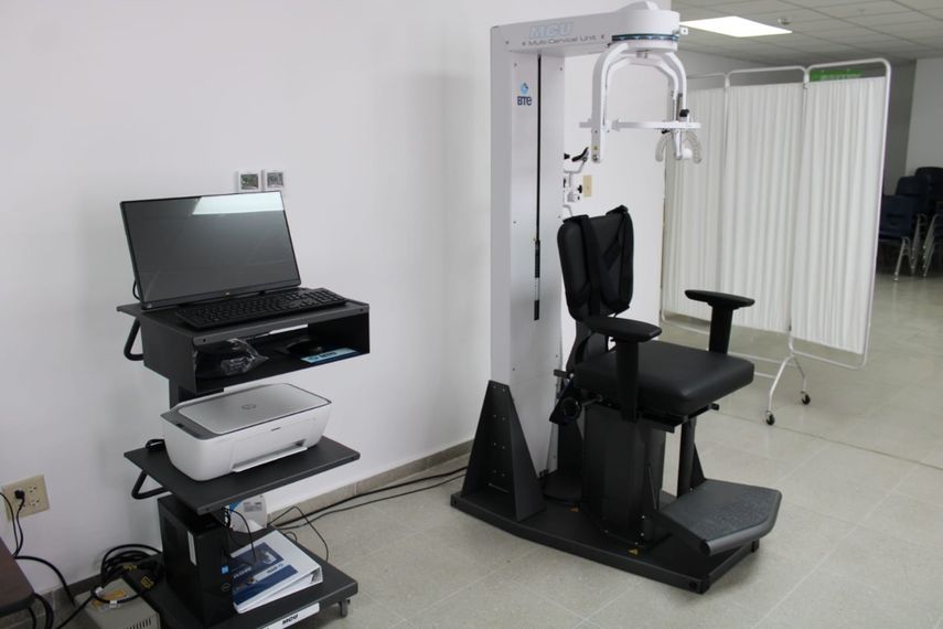 Con este sistema se complementa el Centro de Rehabilitación de la CSS.